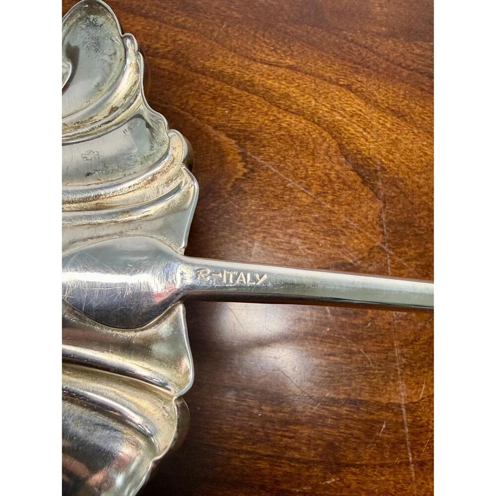Frank Whiting Sterling Silver Punch Ladle FWS20 Silverplate Bowl Vintage